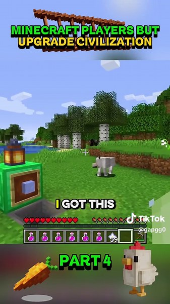 Minecraft Upgrade Civilization: Part 4 Challenge