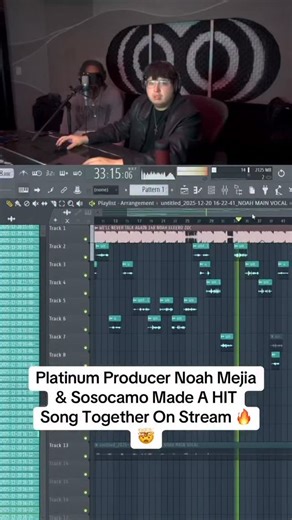 Noah Mejia on Instagram: "We were snapping. #fyp #sosocamo #flstudio #producer #twitch"