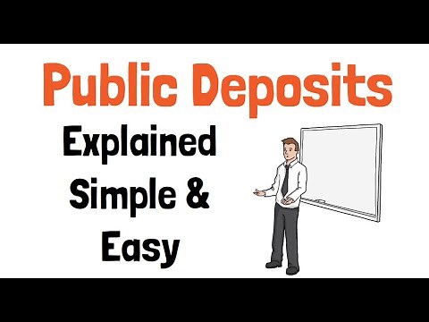 Public Deposits | Finance