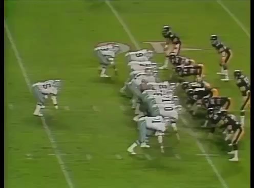 January 21, 1979: Dallas Cowboys tight end Jackie Smith drops a Roger Staubach pass in the end zone during a 35-31 loss to the Pittsburgh Steelers in Super Bowl XIII. Smith was wide open in the middle of the Orange Bowl's west end zone. However, Staubach's pass went through Smith's hands. Instead of a game tying touchdown, the Cowboys had to settle for a field goal. NBC's Curt Gowdy, John Brodie and Merlin Olsen call the action. Special thanks to Alex Carter for sending the clip. | Ghosts of the