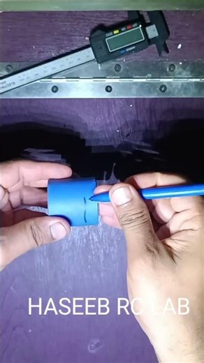 How to make RC car rear axle with PVC pipe #viral #rccar # shot video