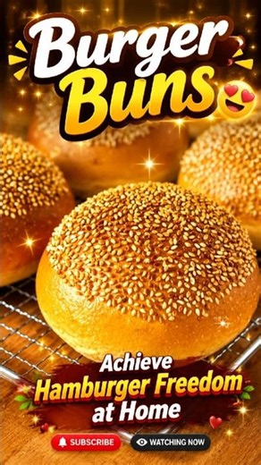 Soft Burger Buns Recipe | Perfect Homemade Buns at Home