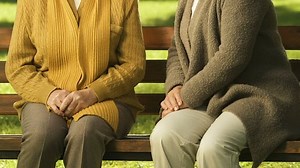 Old Woman Supporting Friend Trouble Coping Stock Footage Video (100% Royalty-free) 1022620024 | Shutterstock