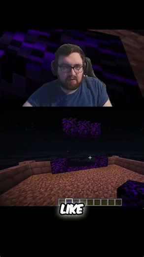 Minecraft Magic: Building Portals & Starry Nights in the Game #shorts