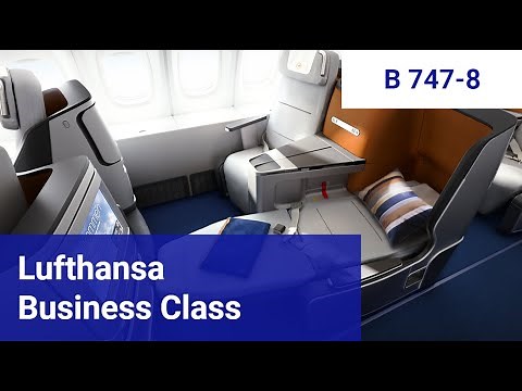 Lufthansa 747 business class