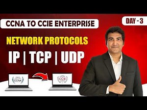 Learn Enterprise Network Protocols Like Internet Protocol(IP), TCP and UDP, Packet Processing