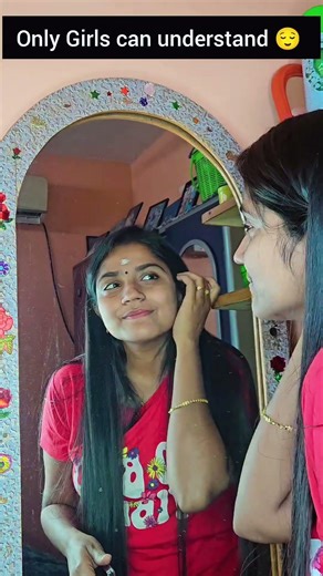 Girls Crying vs Mirror Check 😂 So Relatable! #shorts