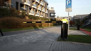 Parking Entrance Barrier Gate Reserved Parking Stock Footage Video (100% Royalty-free) 3630742761 | Shutterstock