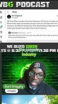 Xbox vs PS5: Console Sales SLUMP? Industry REVEALED! #shorts