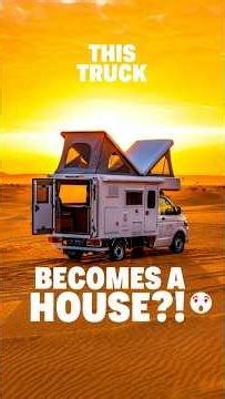 BYD Light Truck Camper That EXPANDS | Dual Pop-Top + Slide-Out Conversion