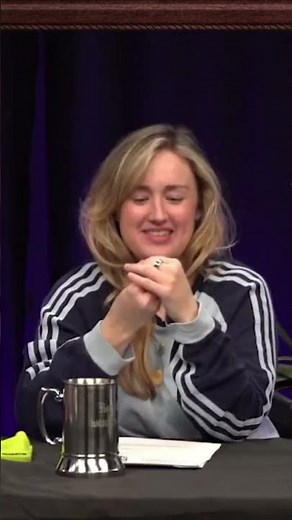 Ashley Johnson shows us a special talent!