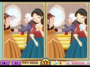 Cinderella: Find The Differences - Mobile App - video for sweet little girls - fairy tale game