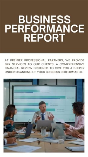 BPR is a comprehensive financial and strategic review designed to...