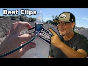 Best Christmas Light Clips for Shingles, Gutters and Ridges