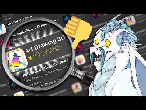 I tried 6 art apps you've NEVER heard of!