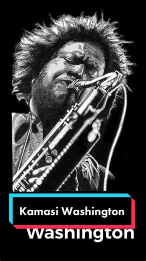 Kamasi washington #art #foryou #jazz #pencildrawing