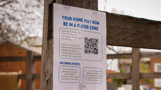 Experts say thousands of home owners face property value loss due to new flood modelling. In Melbourne, the process has begun