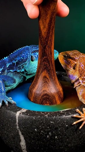 Satisfying Lizard 😅🦎 #asmr #relaxing