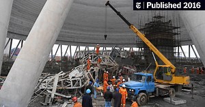 Construction Collapse in Southeast China Kills Dozens at Power Plant