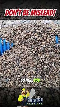 Building a Fabric-Free French Drain? Watch This First.
