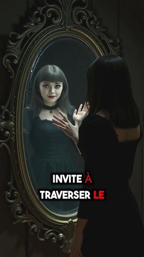 Le Mystère du Miroir Maudit : Élise Prisonnière d’un Monde Surnaturel