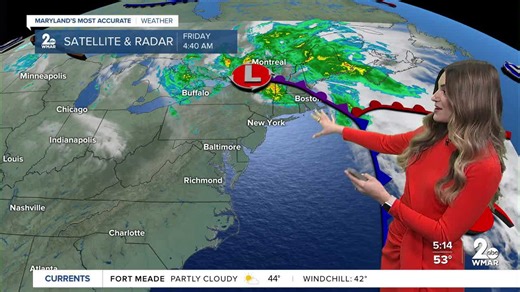 Good Morning Maryland Friday Weather - Stevie Daniels