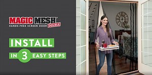 Watch Magic Mesh Double Doors- How To Install on Amazon Live