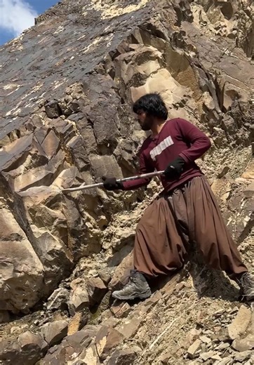 Exploring Stone Mining in the Mountains