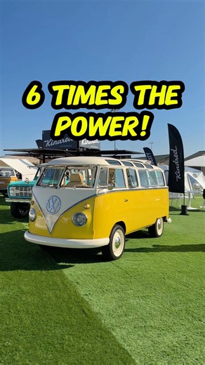 This Volkswagen Bus Makes 6 Times the power!