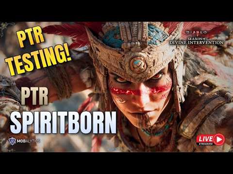 Spiritborn | PTR Testing | Diablo 4 Season 12 PTR