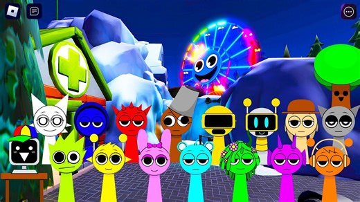 SPRUNKI 玩彩虹 FRIENDS_ 第二章 _ ROBLOX _ Incredibox Sprunki