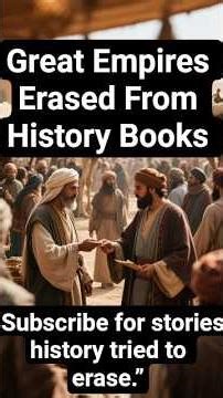 Great Empires Erased From History Books #echoesinthepast #historicalmysteries #mysterystory