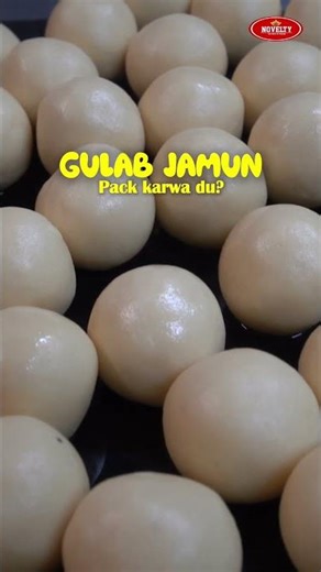 Freshly made Gulab Jamun…Itne soft ki muh mein jaate hi melt ho jaye. 😍Ab bolo…Pack karwa du?