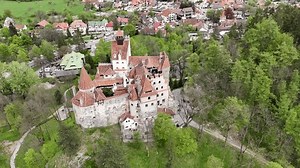Bran Castle Town Romania 2024 Stock Footage Video (100% Royalty-free) 3506672137 | Shutterstock
