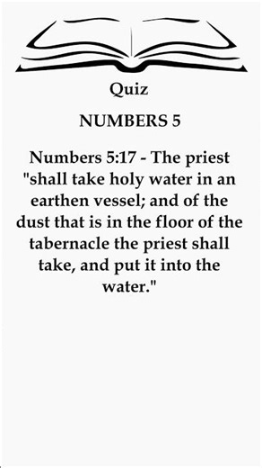 Holy Water & Dust: The Bizarre Bible Ritual! 🏺✨ (Numbers 5 Explained)