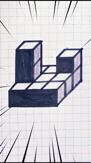 3D Drawing 😱🔥 #shorts #ytshorts #3ddrawing #skarts