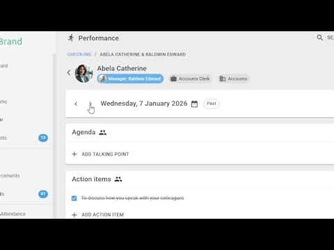 Talexio's continuous performance management platform