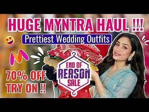 Myntra EORS Haul"festive/Wedding Kurta Sets"Affordable festive outfits to style this Wedding Season