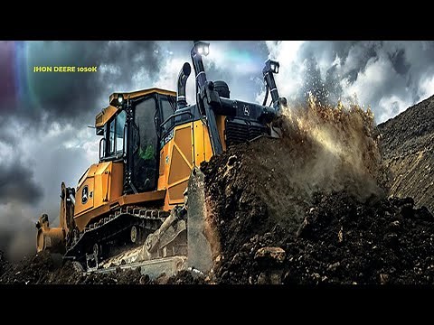 John Deere 1050K: Extremely Powerful Crawler Dozer