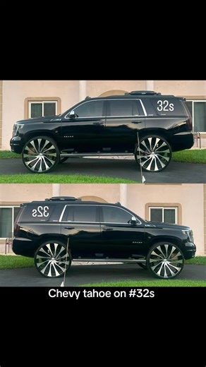 Chevy Tahoe Elevation: Stunning on 32-Inch Wheels