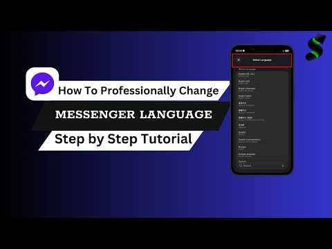 How To Change Messenger Language – Easy Method Revealed