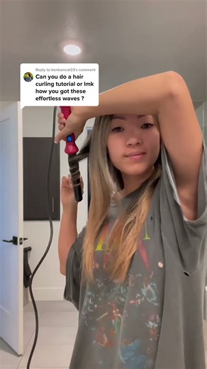 Beachy waves tutorial! Love the effortless look ‍ #beachyhair