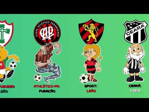 Mascotes dos times de futebol do Brasil | Parte 2 | Mascotes dos clubes brasileiros