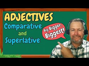 Comparative and Superlative Adjectives Made EASY | English Grammar