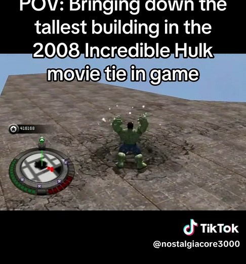 Incredible Hulk Game: Destroying Tallest Building