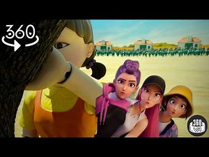 KPop Demon Hunters 360° VR Escape Challenge – Can You Survive the Golden Hour? 🔥 Huntr/x vs Demons