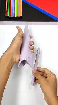 How to make a paper kunai easy | Best flying kunai with paper | #kunai #shorts #diy