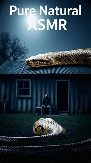 “No Music ❌ Only Real Snake ASMR 🐍 | Scary & Relaxing”SnakeASMR#AnacondaASMR#ASMRShorts#ScaryASMR