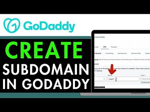 How to Create Subdomain in Godaddy 2025 (EASY GUIDE)