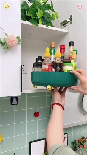 The turntable design makes it easy to use, so bottles and cans will no longer be messy.